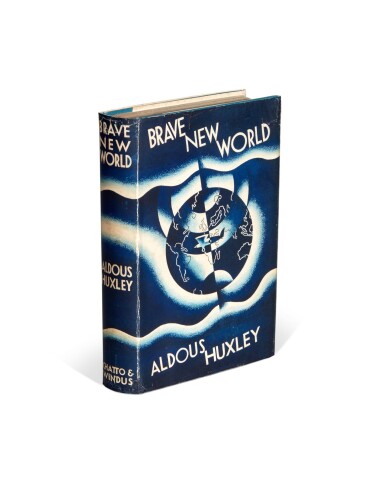 View full screen - View 1 of Lot 240. Aldous Huxley | Brave New World, 1932, first edition, dust-jacket.