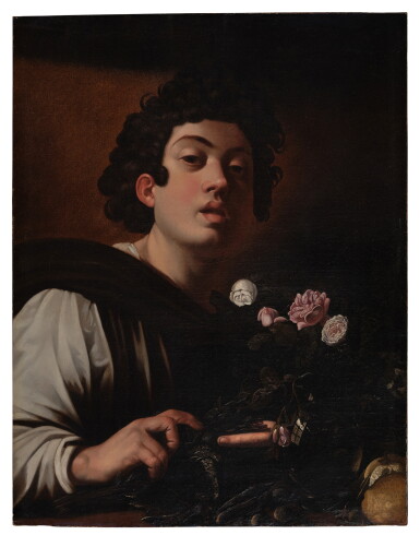 View full screen - View 1 of Lot 435. Boy with a carafe of flowers.