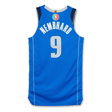 View full screen - View 1 of Lot 20. Ryan Nembhard ‘Mexico City Game’ Dallas Mavericks 2025-2026 Game Issued Icon Edition Jersey.
