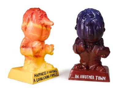 View full screen - View 1 of Lot 347. FRIEDRICH KUNATH | HAPPINESS IS HAVING A LOVING, CARING FAMILY... IN ANOTHER TOWN.