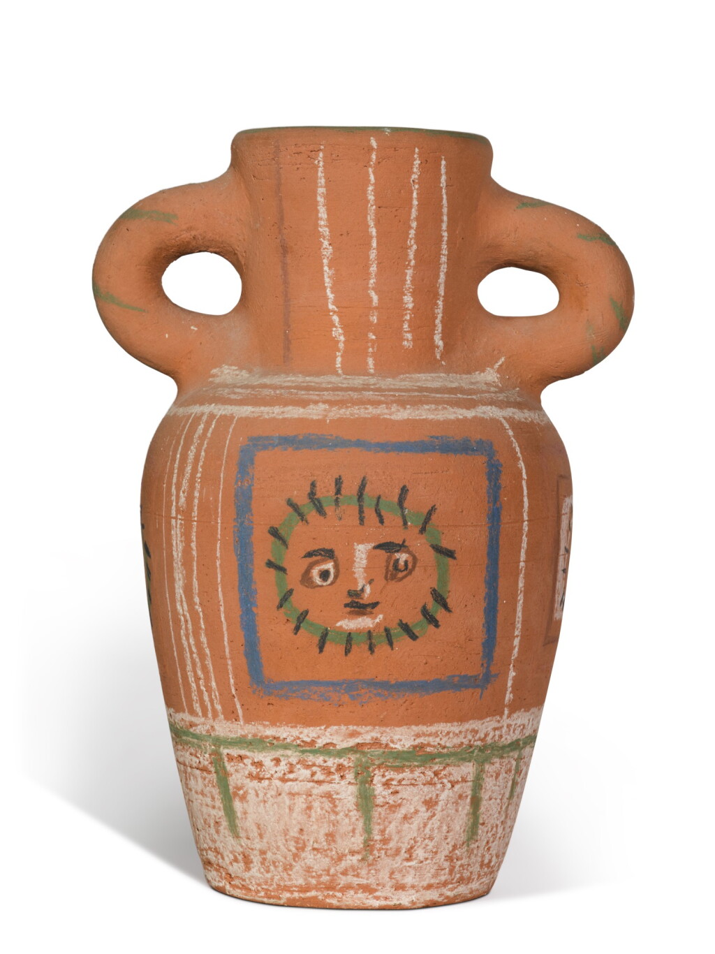 View full screen - View 1 of Lot 39. PABLO PICASSO | VASE AU DÉCOR PASTEL (A. R. 190).