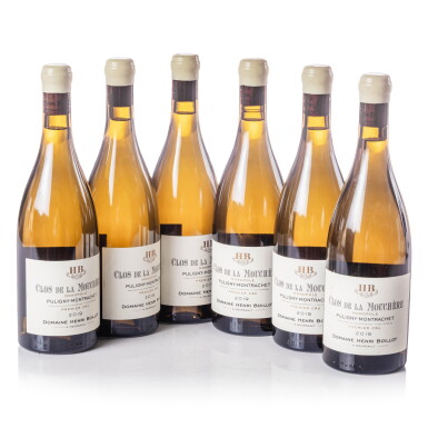 View full screen - View 1 of Lot 398. Puligny Montrachet, Clos de la Mouchère 2019 Domaine Henri Boillot (6 BT).