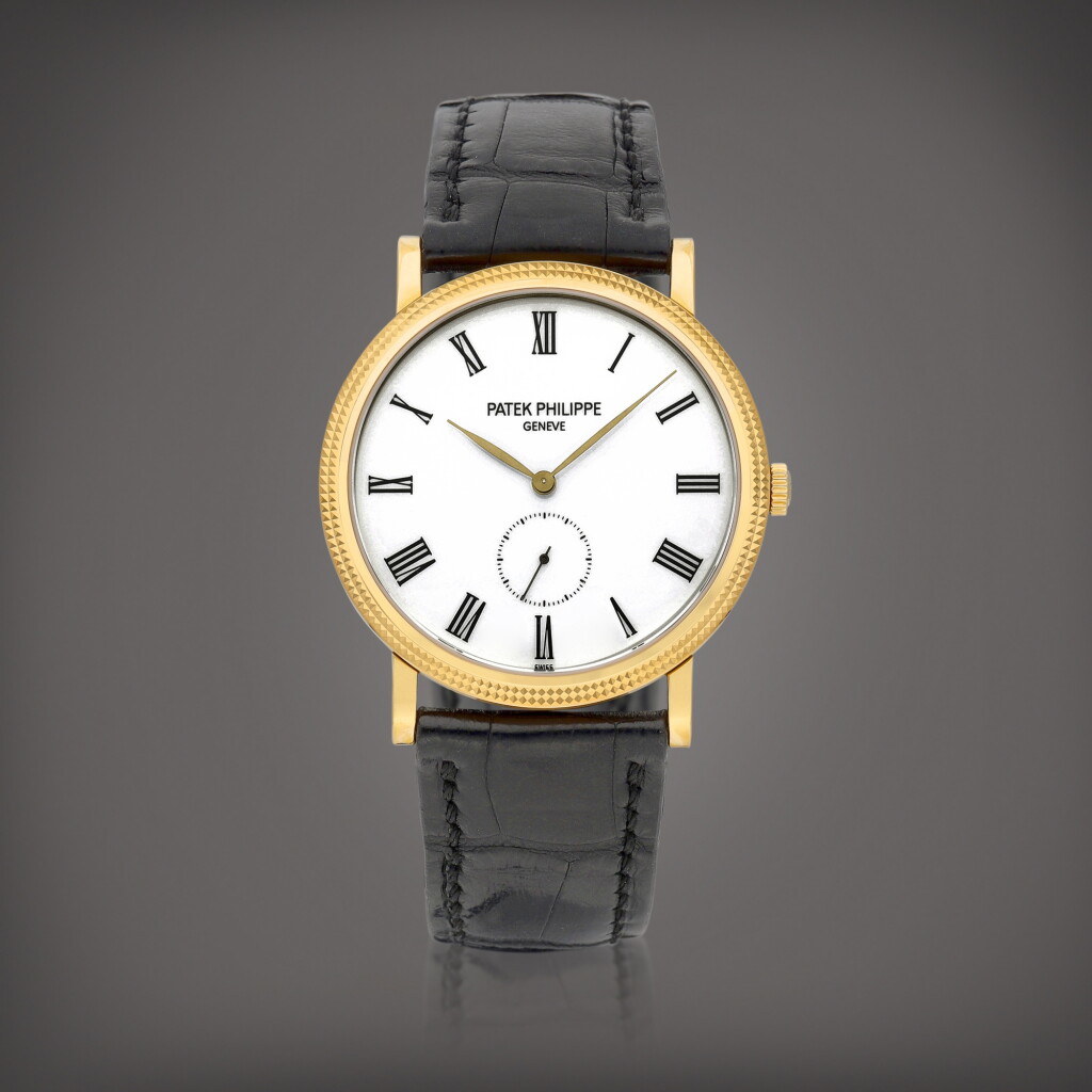 Voir en plein écran - Voir 1 du lot 824. Calatrava, Reference 5119 | A yellow gold wristwatch, Circa 2017 | 百達翡麗 | Calatrava 型號5119 | 黃金腕錶,約2017年製.
