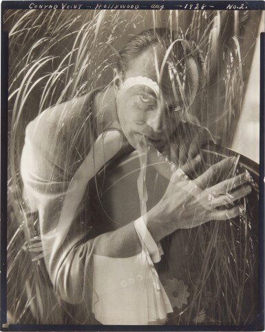View full screen - View 1 of Lot 90. EDWARD STEICHEN | 'CONRAD VEIDT', HOLLYWOOD, NO. 2 (DOUBLE EXPOSURE WITH LUPE VÉLEZ), 1928.
