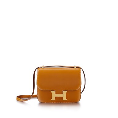 View full screen - View 1 of Lot 1001. Naturel Sable Butler Constance 18 Gold Hardware, 2021 .