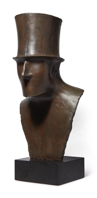 View full screen - View 1 of Lot 145. Man in Top Hat.