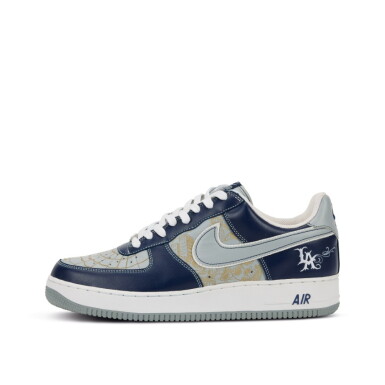 View full screen - View 1 of Lot 36. Nike Air Force 1 Low Mr. Cartoon Blue Tattoo | Size 11.