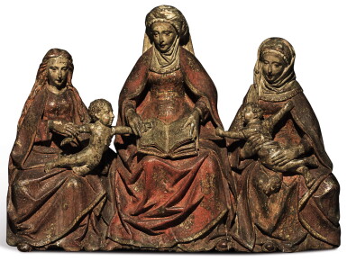 View full screen - View 1 of Lot 176. Sold Without Reserve, 16TH CENTURY | THE HOLY KINSHIP.
