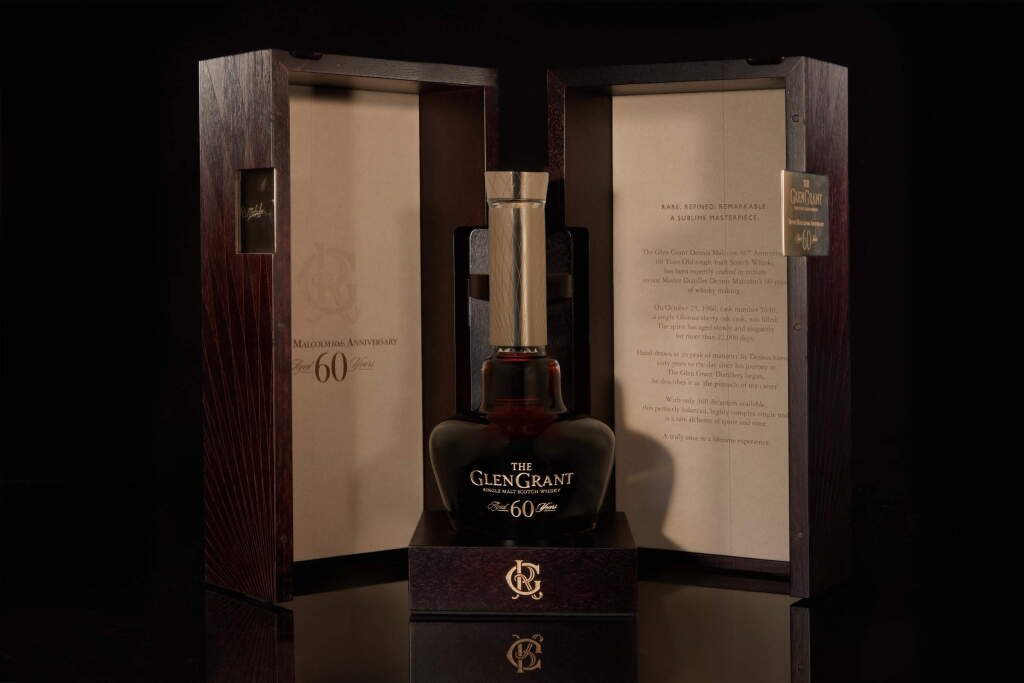 View full screen - View 1 of Lot 74. Glen Grant 60 Year Old Dennis Malcolm 60th Anniversary 52.8 abv 1960 (1 Bottle 70cl).
