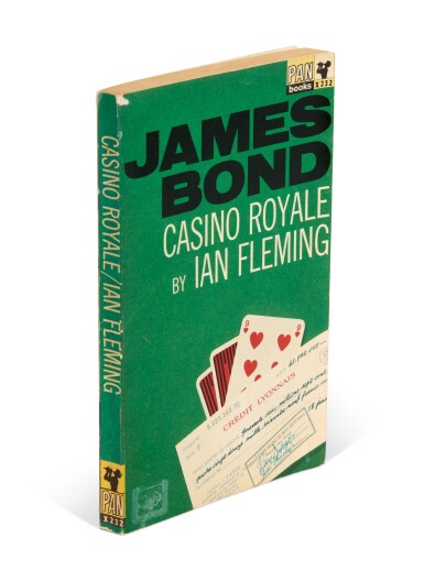 View full screen - View 1 of Lot 10. FLEMING | Casino Royale, 1965, paperback reprint.