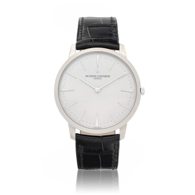 View full screen - View 1 of Lot 8092. Vacheron Constantin | Patrimony Grand Taille, Reference 81180/000G, A white gold wristwatch, Circa 2007 | 江詩丹頓 | Patrimony Grand Taille 型號81180 白金腕錶,約2007年製.