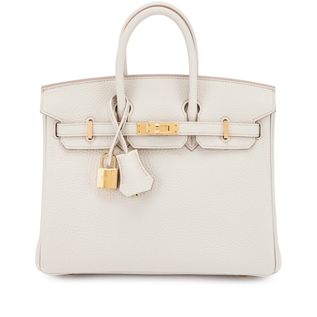 View full screen - View 1 of Lot 536. Beton Togo Birkin 25 Gold Hardware, 2025.