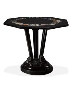 A Victorian marble and Ashford marble inlaid table, mid-19th century