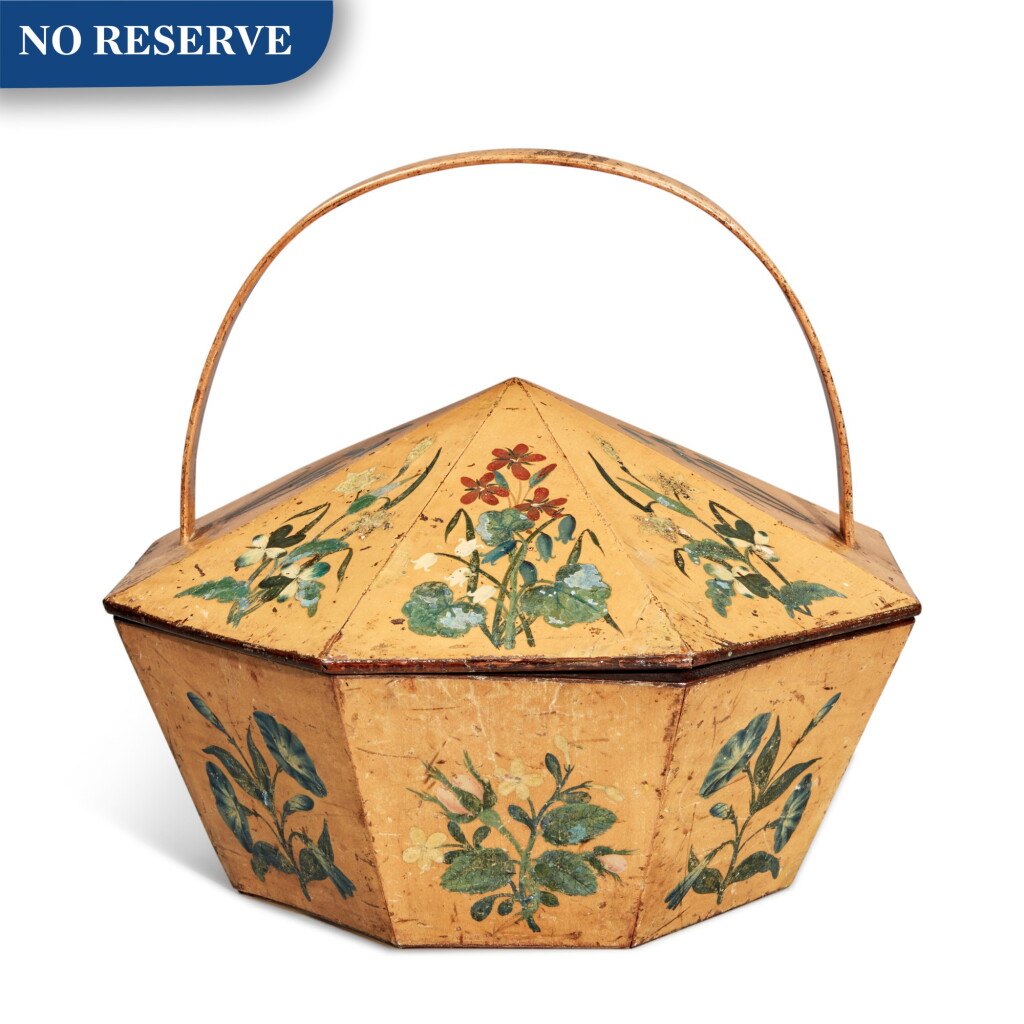View full screen - View 1 of Lot 385. An English Octagonal Sewing Box, Circa 1810.