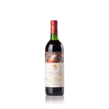 View full screen - View 1 of Lot 19. Château Mouton Rothschild 1985 (1 BT).