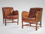 Pair of "Mix" Easy Armchairs