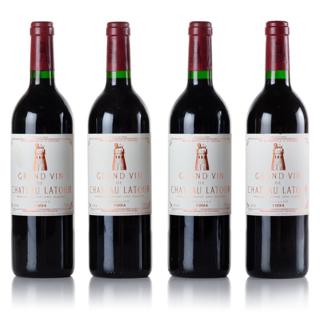 View full screen - View 1 of Lot 544. Château Latour 1994 (4 BT).