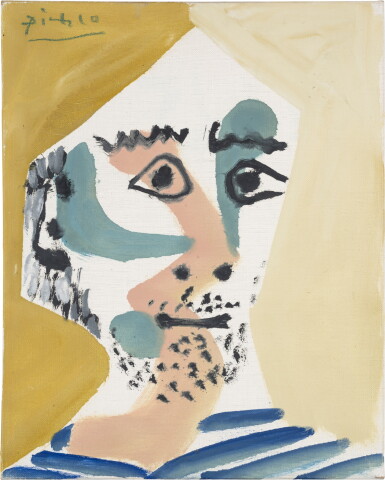 View full screen - View 1 of Lot 13. Tête D'Homme.
