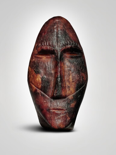 View full screen - View 1 of Lot 706. Head, Okvik or Old Bering Sea I, circa 100 - 400 AD.