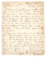 LOWTH | Series of 32 autograph letters signed, to Rev. William Longstaffe, 1763-80