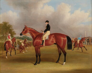 View full screen - View 1 of Lot 244. Mr. J. Bowes, "COTHERSTONE” / Winner of the Derby & 2000 GNS.