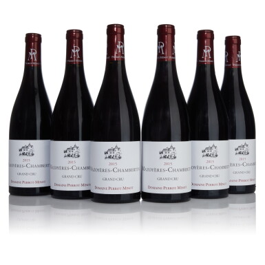 View full screen - View 1 of Lot 84. Mazoyères Chambertin 2015 Domaine Perrot-Minot (10 BT).