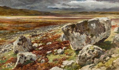 View full screen - View 1 of Lot 140. KEELEY HALSWELLE, R.I., A.R.S.A. | GLEN SLIGACHAN, SKYE.