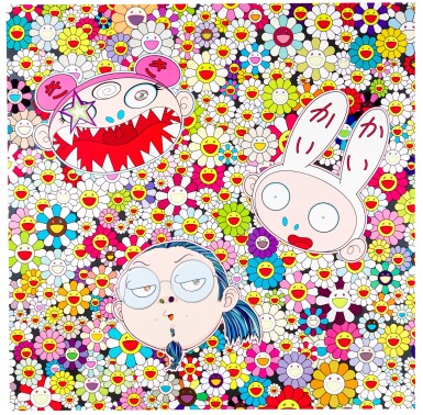 View full screen - View 1 of Lot 45. TAKASHI MURAKAMI | KAIKAI KIKI AND ME; AND FLOWER SMILE.