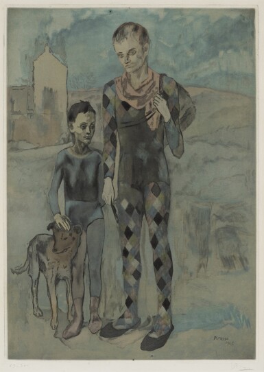 View full screen - View 1 of Lot 146. Les Saltimbanques.