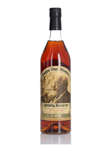 View full screen - View 1 of Lot 68. Pappy Van Winkle's 15 Year Old Family Reserve 107 Proof NV (1 BT 75cl).