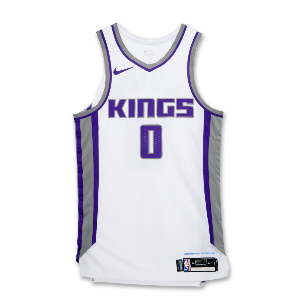 View full screen - View 1 of Lot 10. Tyrese Haliburton ‘Rookie Debut’ Sacramento Kings 2020-2021 Kia NBA Tip-Off Game Worn Jersey.