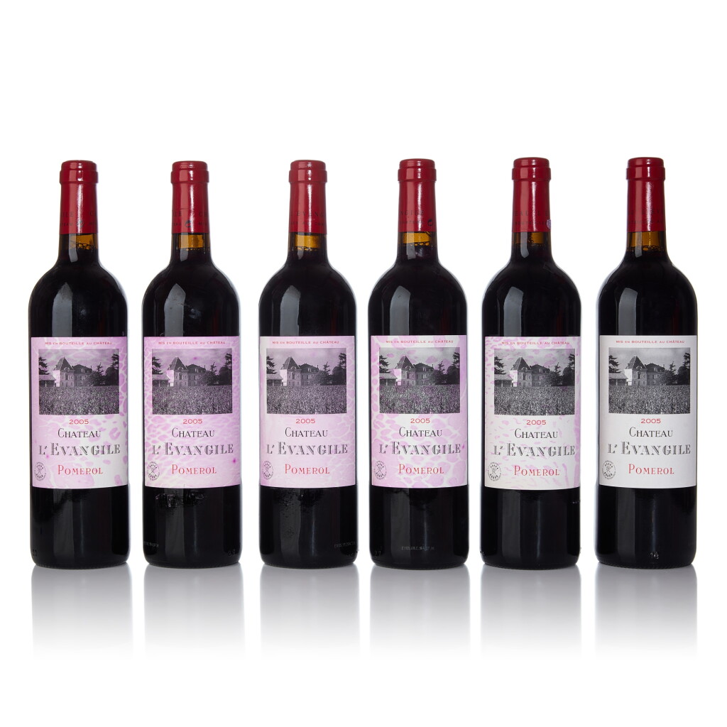Voir en plein écran - Voir 1 du lot 319. Château l'Evangile 2005 (12 BT).