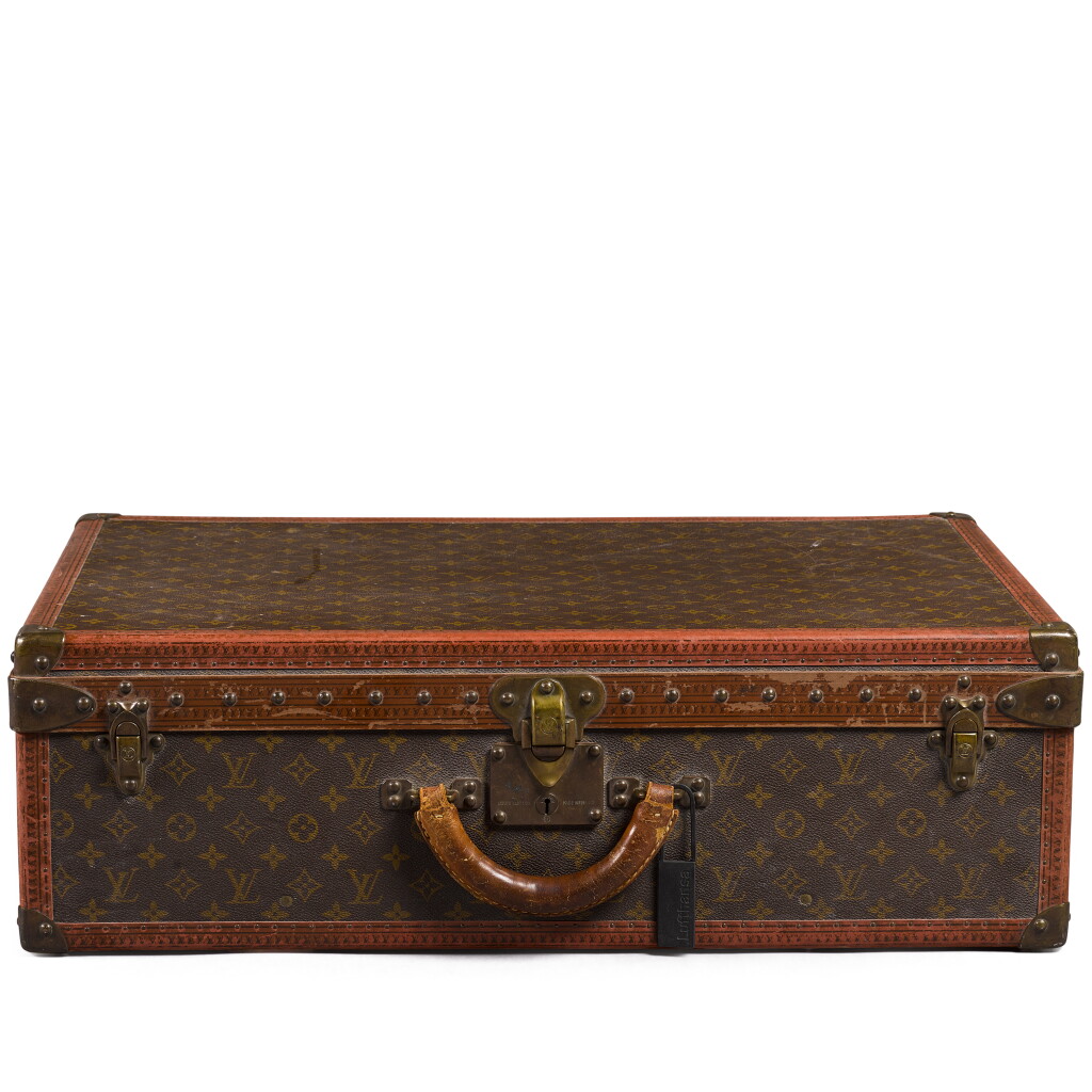 View full screen - View 1 of Lot 139. Vintage Monogram Canvas Alzer 70 Suitcase, 1980s.
