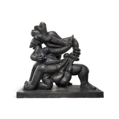 View full screen - View 1 of Lot 566. Hagar in the Desert.