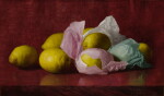 Still Life with Wrapped Lemons