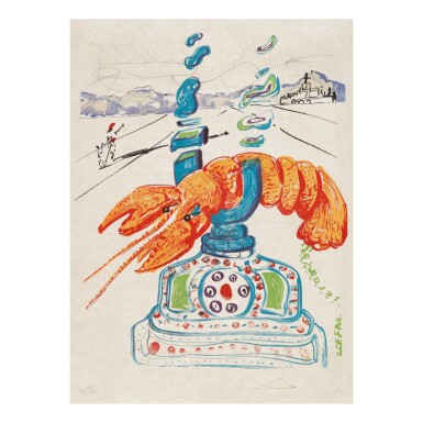 View full screen - View 1 of Lot 97. SALVADOR DALÍ | IMAGINATIONS AND OBJECTS OF THE FUTURE (M. & L. 822-831 & 832; F. 75-11 & 75-13).