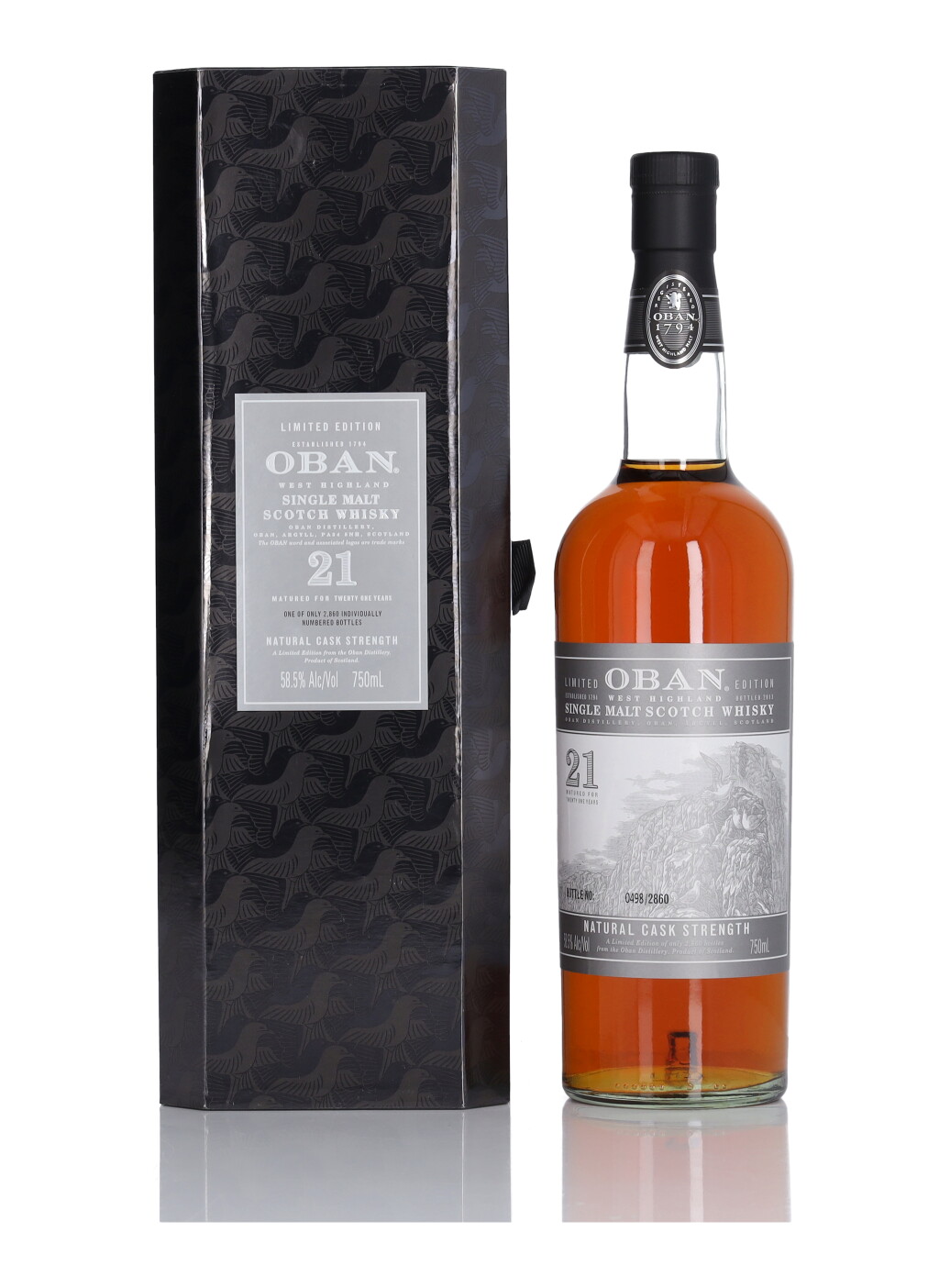 View full screen - View 1 of Lot 89. Oban 21 Year Old 58.5 abv NV (1 Bottle 75cl).