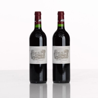 View full screen - View 1 of Lot 8. Château Lafite 2003 (2 BT).