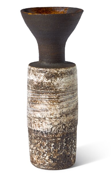View full screen - View 1 of Lot 79. HANS COPER | CYLINDRICAL VASE.