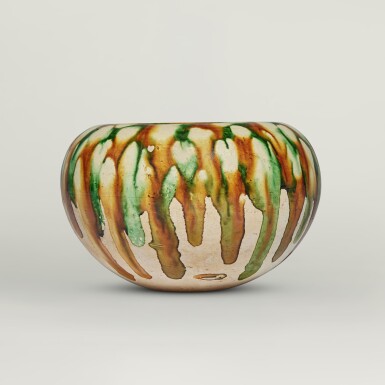 View full screen - View 1 of Lot 144. A sancai-glazed alms bowl, Tang dynasty .