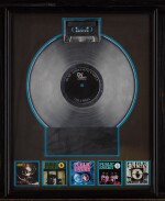 Multi-platinum career plaque