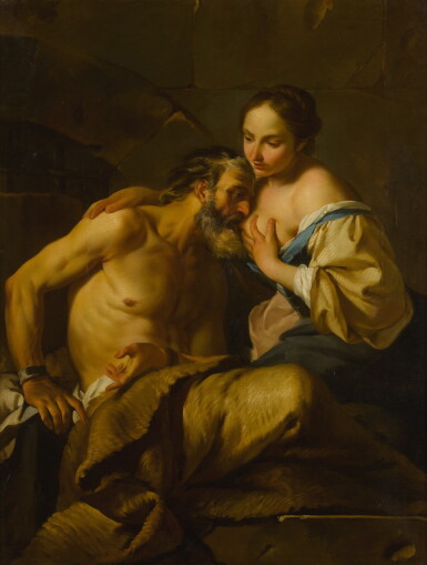View full screen - View 1 of Lot 115. Roman Charity.