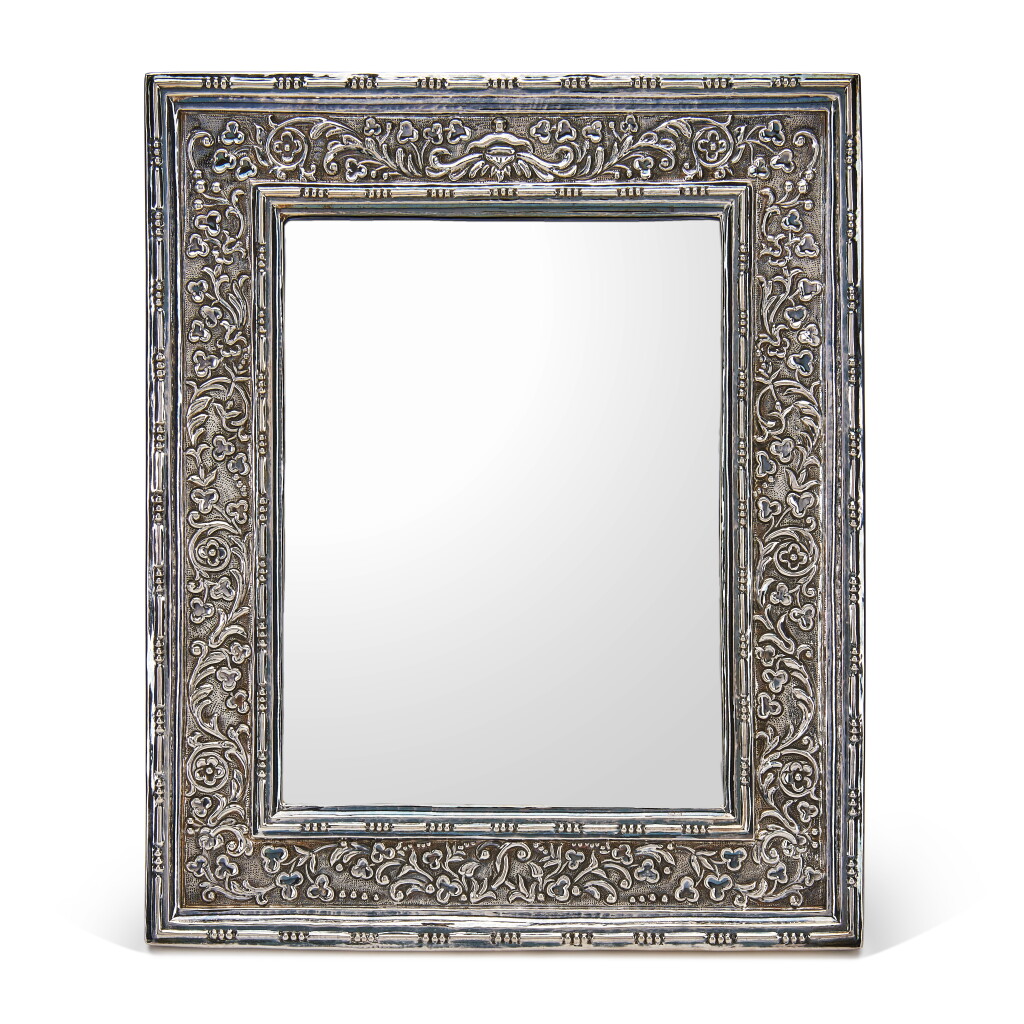 View full screen - View 1 of Lot 2839. Silver Mirror 吉安馬里亞 布契拉提 | 銀製鏡框.