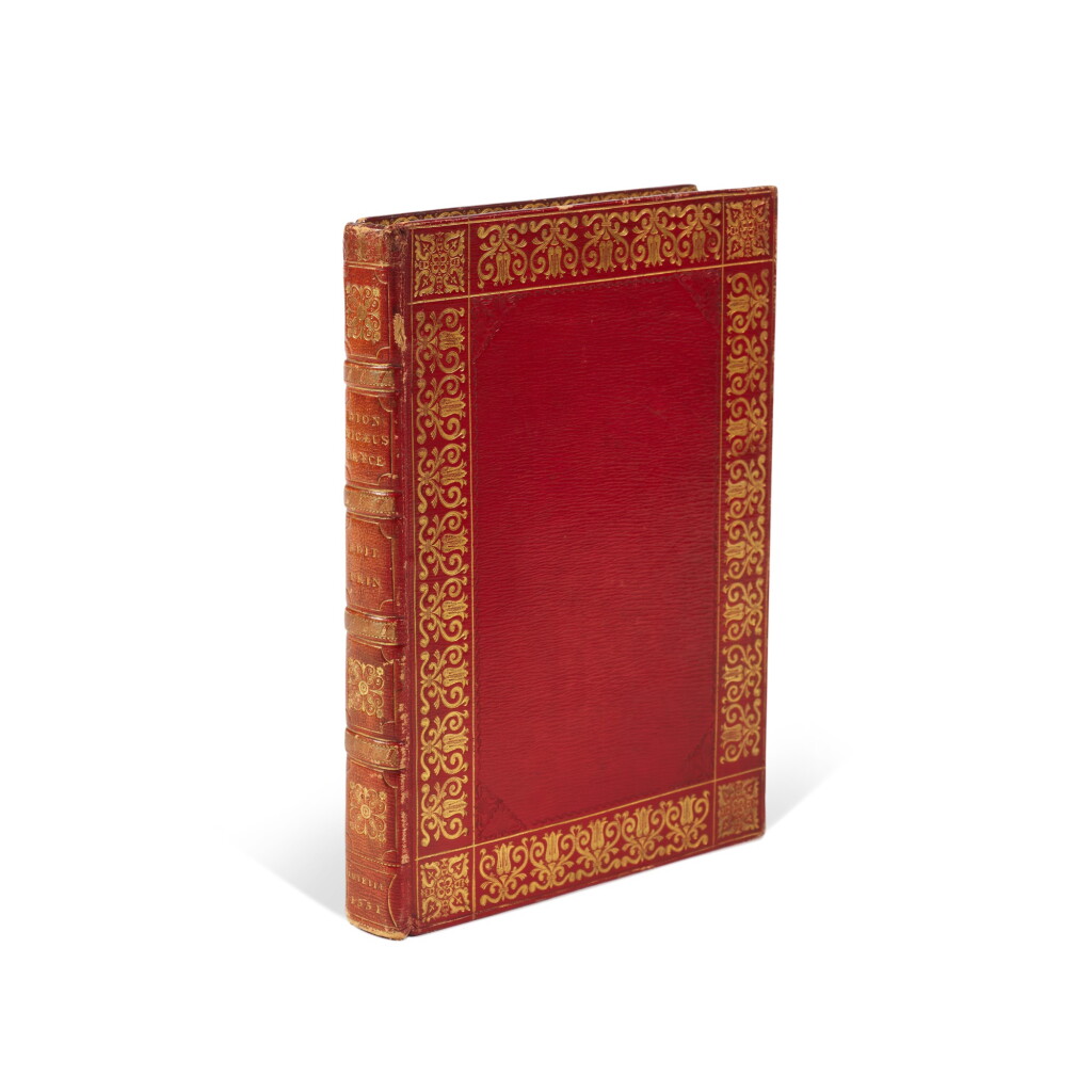 View full screen - View 1 of Lot 91. Dio Cassius, Historiae, Paris, 1551, red morocco gilt by Ridge of Grantham, Syston Park-Gennadius copy.