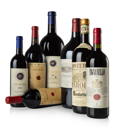 View full screen - View 1 of Lot 375. Tignanello 2005 (6 BT) .