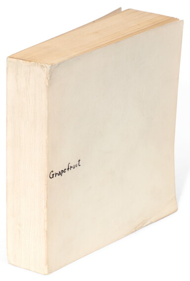 View full screen - View 1 of Lot 201. ONO | Grapefruit, Tokyo, 1964.