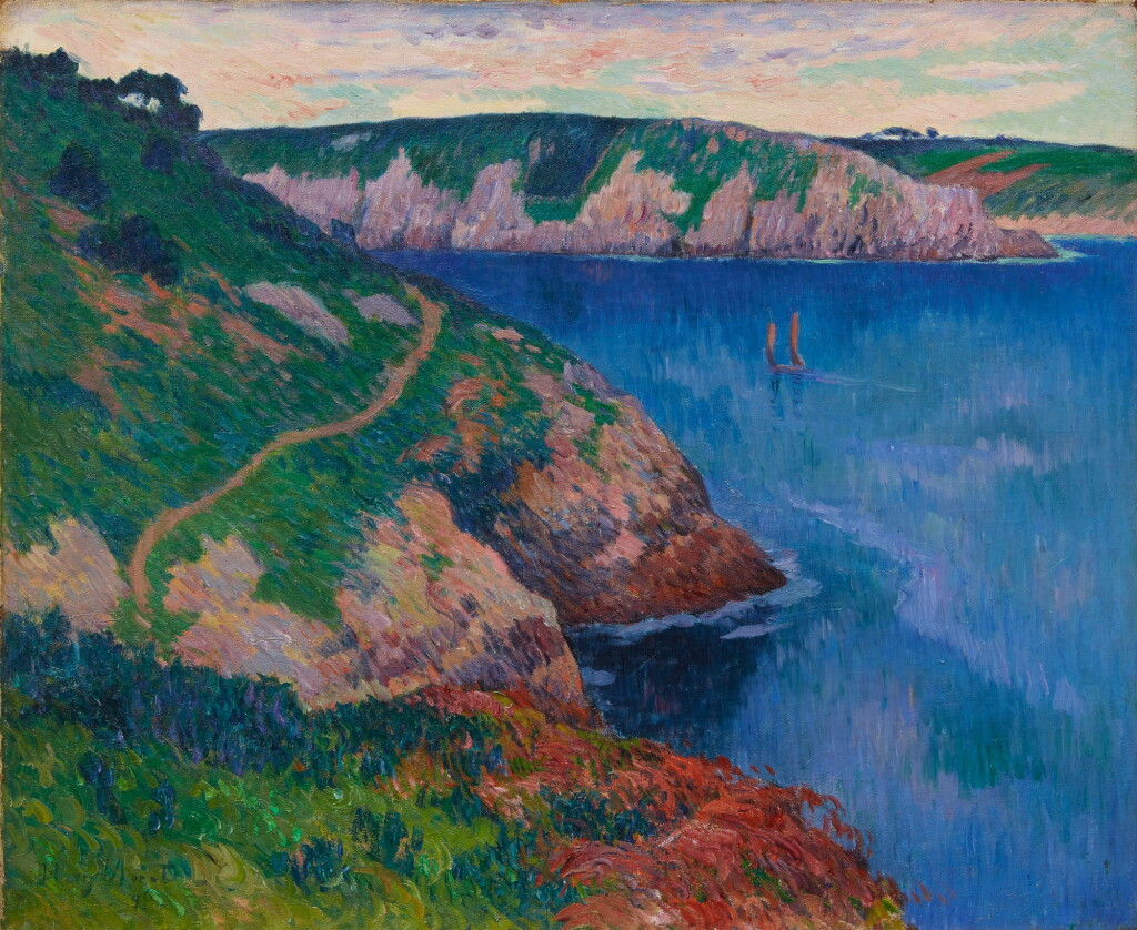 View full screen - View 1 of Lot 1. HENRY MORET | LA RIVIÈRE DE BELON.