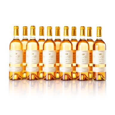 View full screen - View 1 of Lot 391. Château d'Yquem 2001 (11 BT).