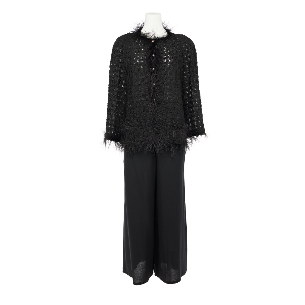 View full screen - View 1 of Lot 72. By Karl Lagerfeld Haute Couture Ensemble, 2010s.