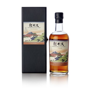 View full screen - View 1 of Lot 5091. 輕井澤 "冨嶽三十六景" 系列 Karuizawa 36 Views of Mount Fuji 26th Release 60.7 abv NV (1 BT70).